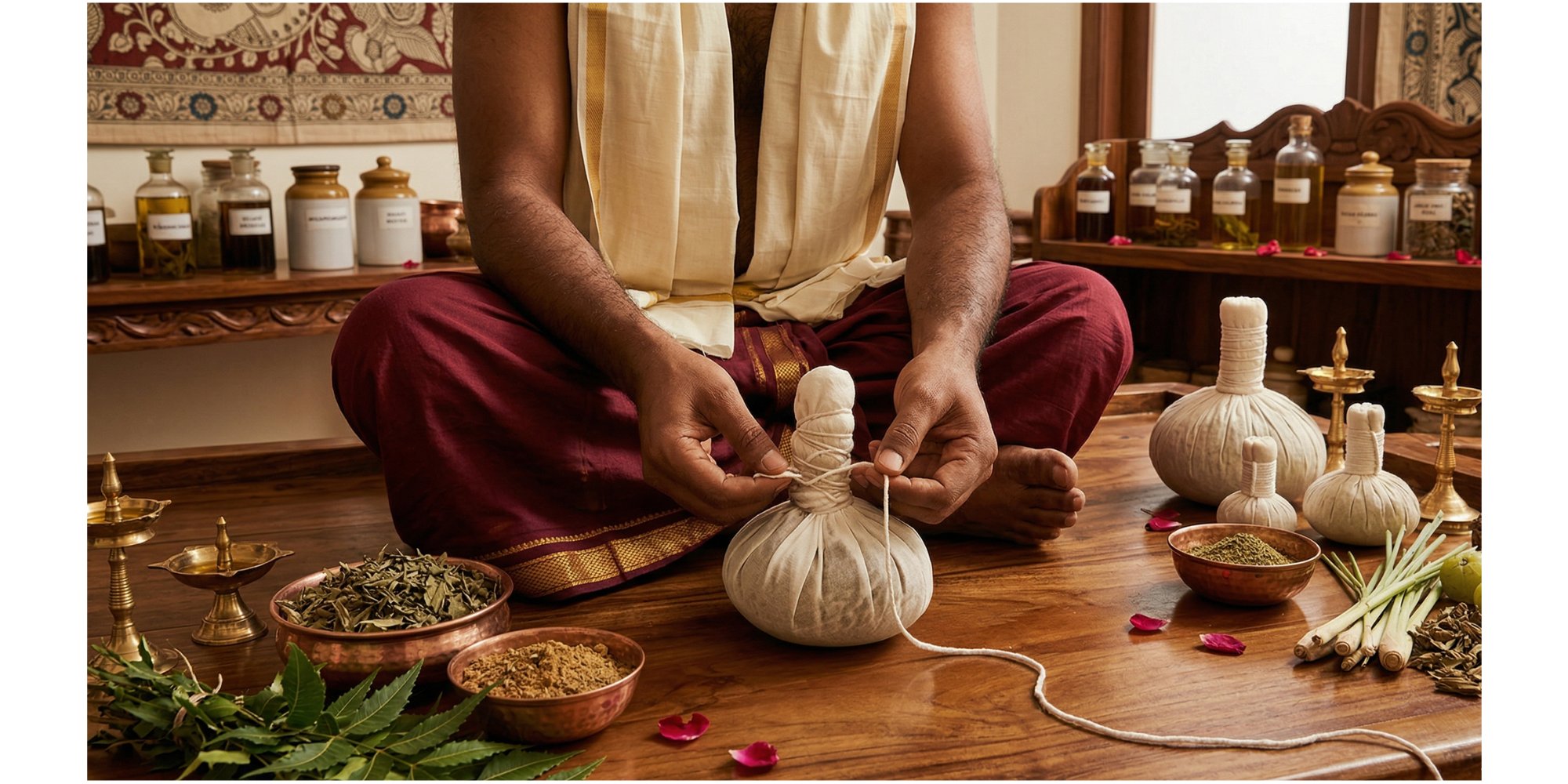 Navarakizhi (Rice Bundle Massage)