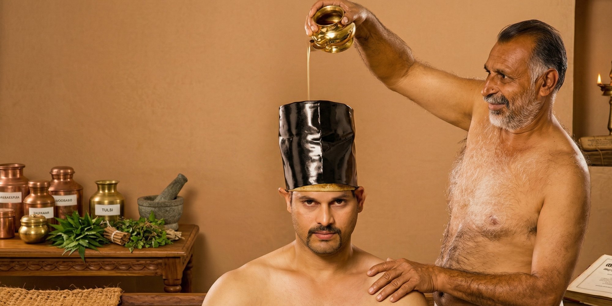 Shiro Basti (Cranial Oil Pooling)
