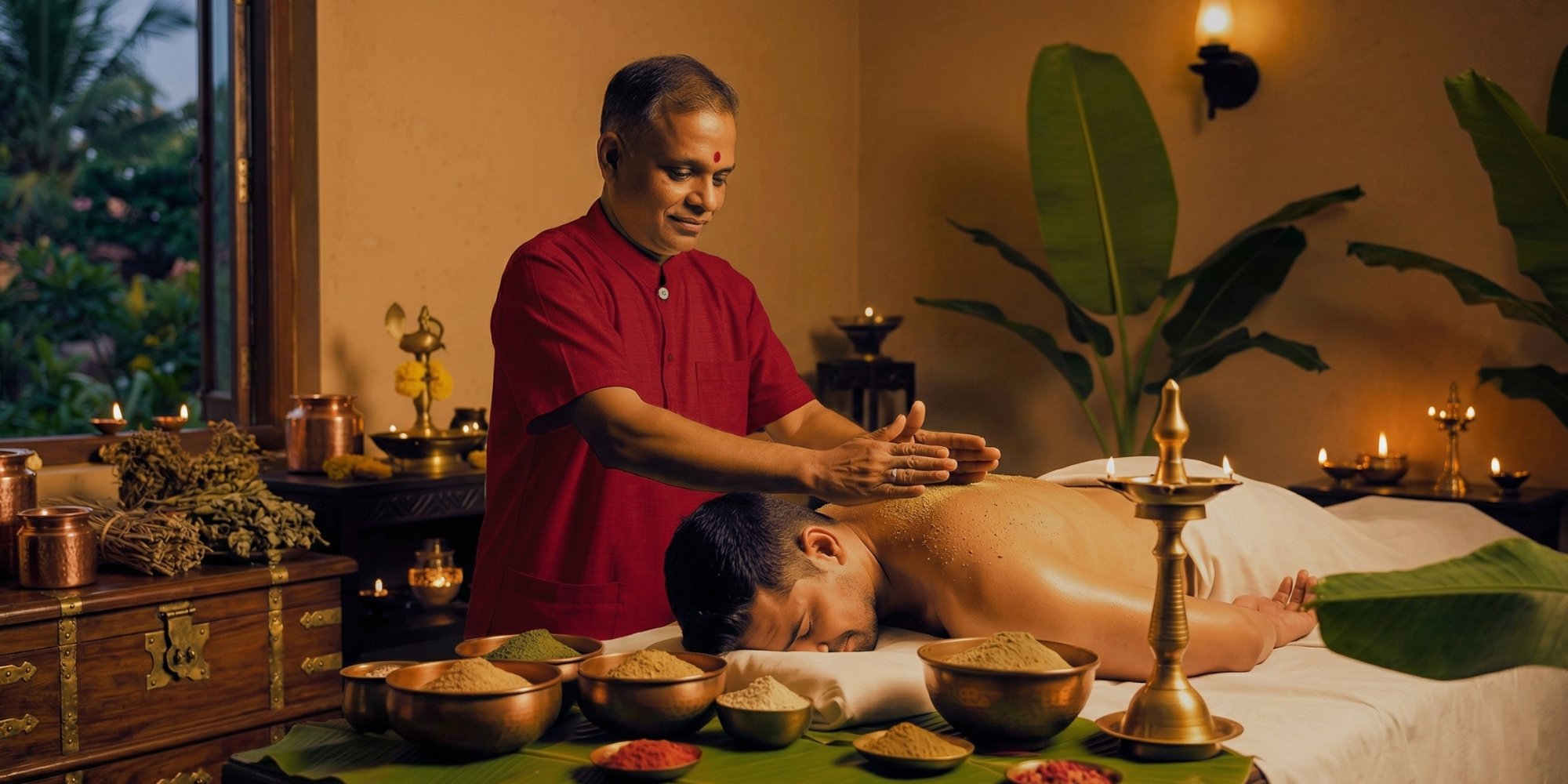 Udwarthanam (Herbal Powder Massage)