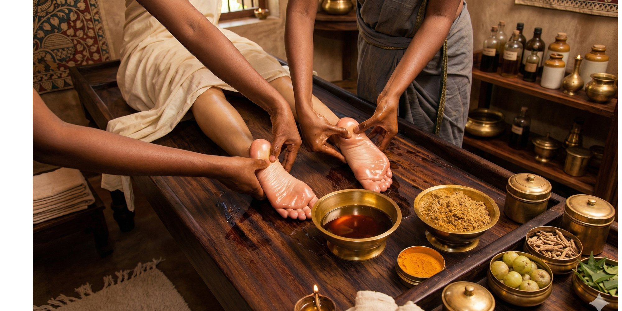 Padabhyanga (Foot Massage Therapy)