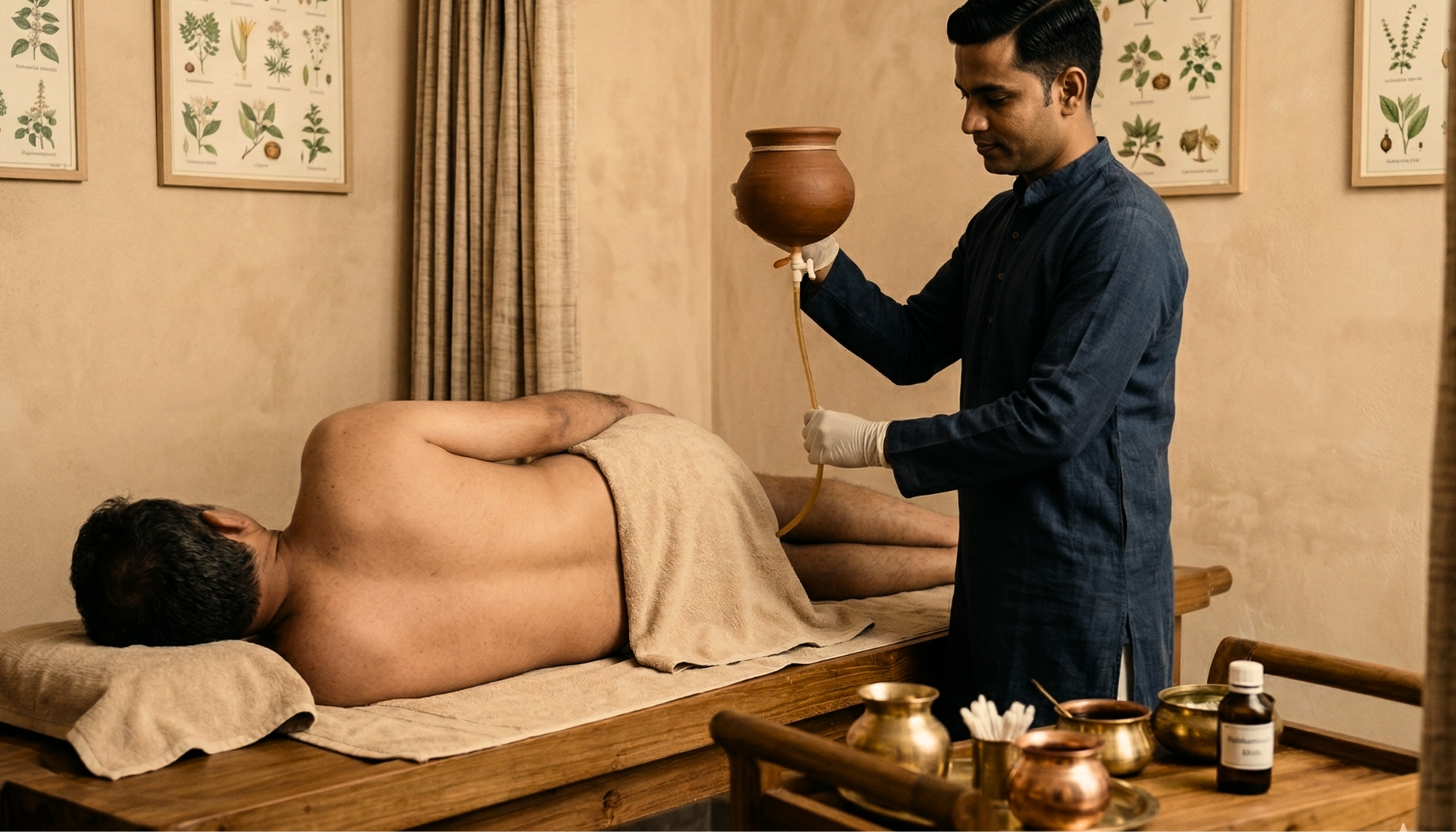 Matra Basti in Ayurveda